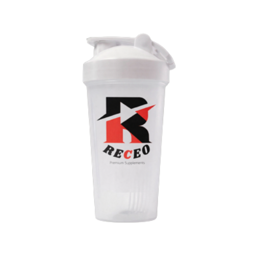 Receo Logo Protein Shaker | Sports Gym Bottle
