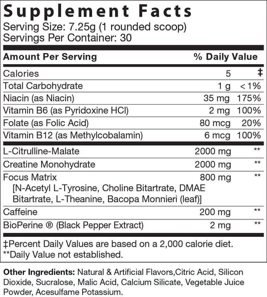 Flash Point Pre-Workout (Fruit Punch)