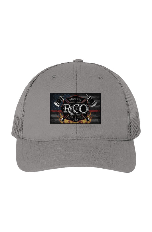 6-Panel Structured Trucker Cap