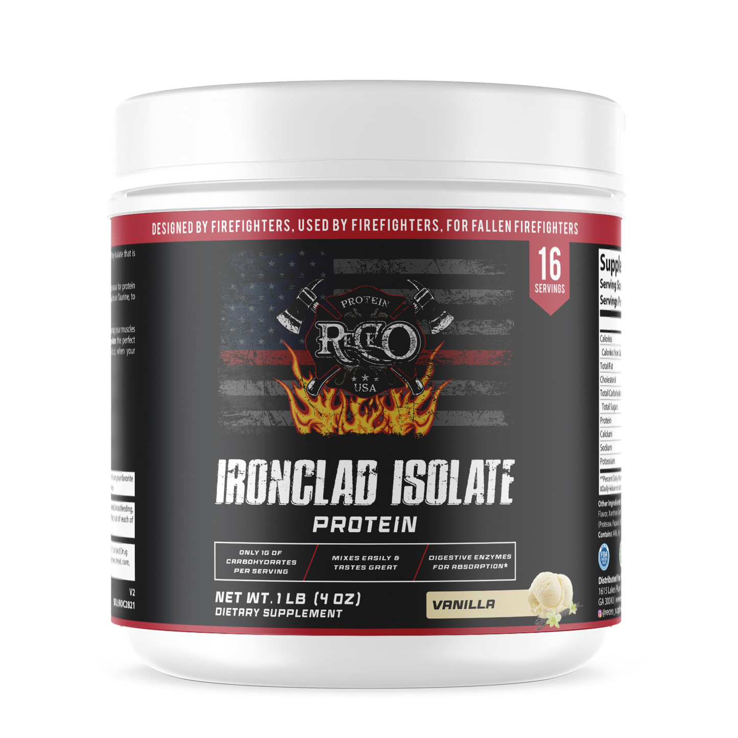 Ironclad Isolate Protein Vanilla