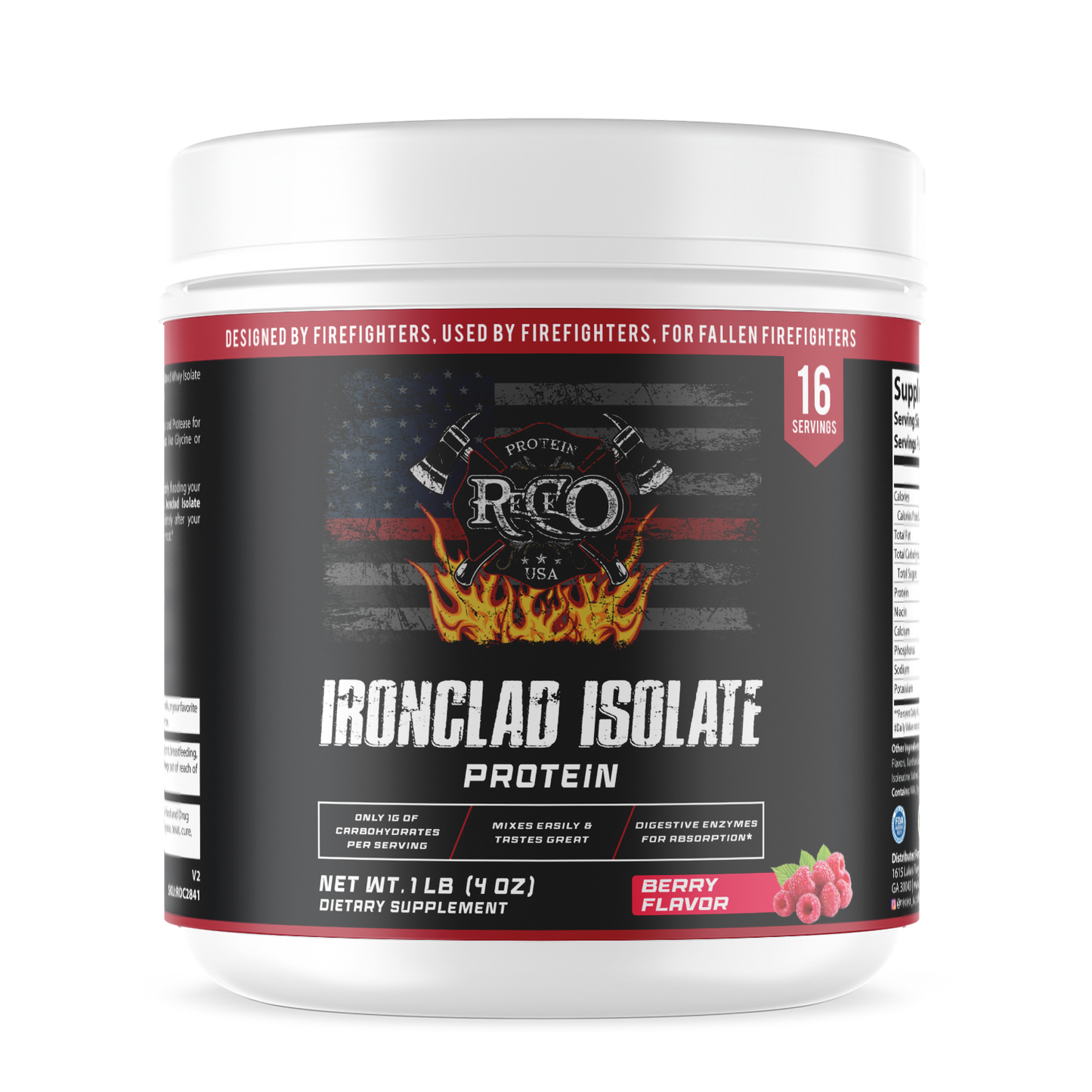 Ironclad Isolate Protein Berry