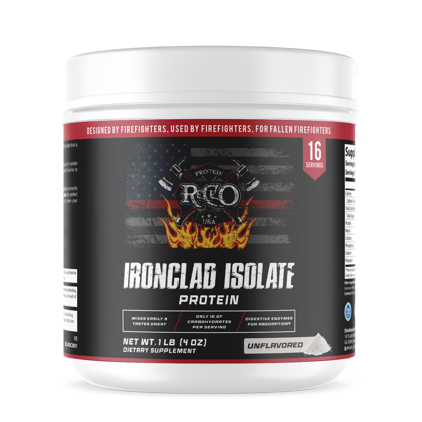 Ironclad Isolate Protein Unflavored