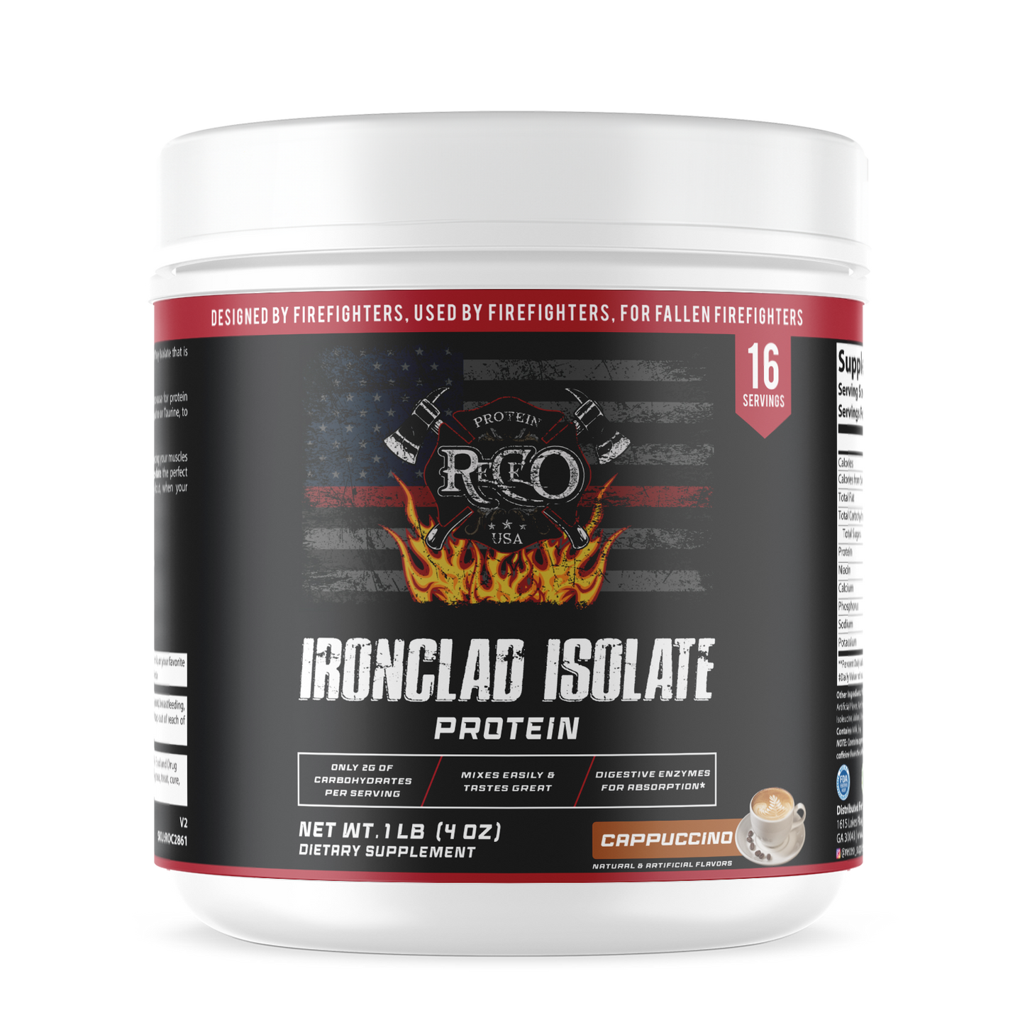 Ironclad Isolate Protein Cappuccino