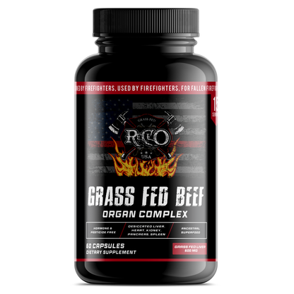 Grass Fed Beef Organ Complex – Ancestral Superfood – Desiccated Liver, Heart, Kidney, Pancreas, Spleen