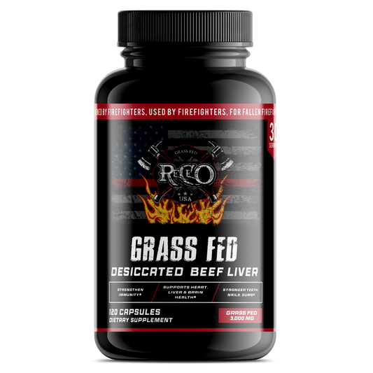 Grass Fed Desiccated Beef Liver Capsules – Pasture Raised