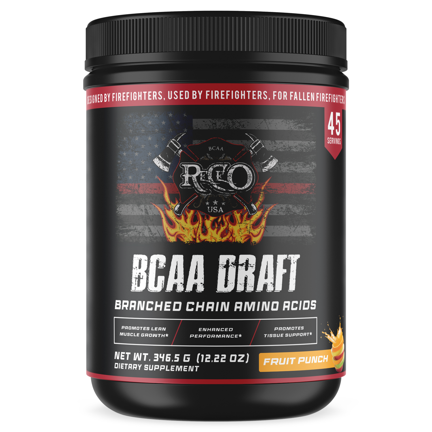 BCAA Shock Powder (Fruit Punch) – Receo Supplements