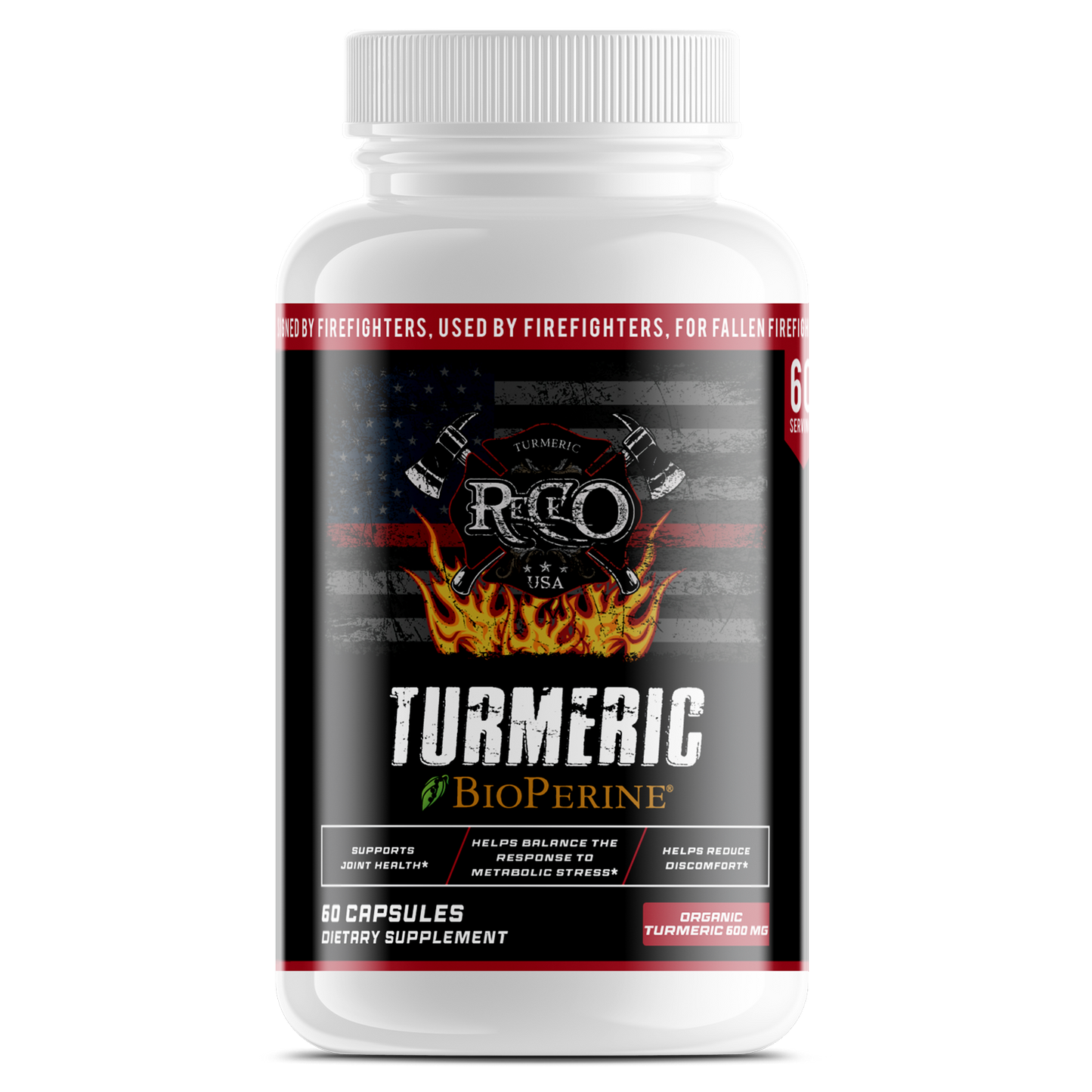 Turmeric w/BioPerine - 650mg (ORGANIC)