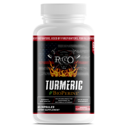 Turmeric w/BioPerine - 650mg (ORGANIC)