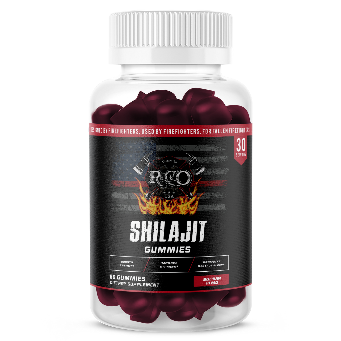 Premium Shilajit Gummies w/Ashwagandha