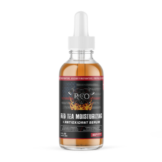 Red Tea Moisturizing + Antioxidant Serum w/Hyaluronic Acid, USA Made