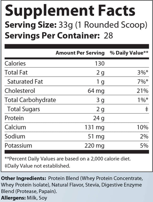 2lb Whey Armor - Vanilla Milkshake