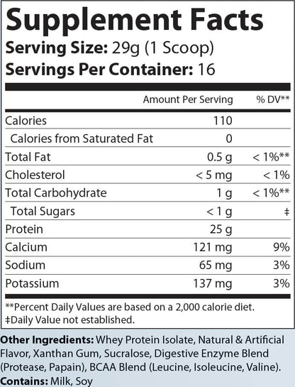 Ironclad Isolate Protein Vanilla