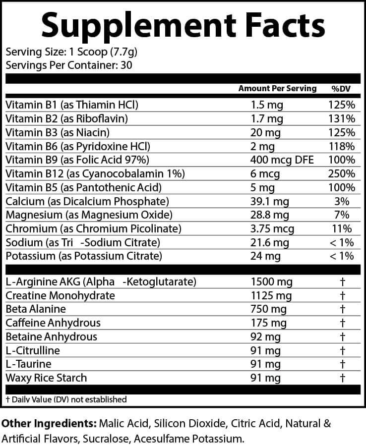 Flash Point Pre-Workout (Watermelon)