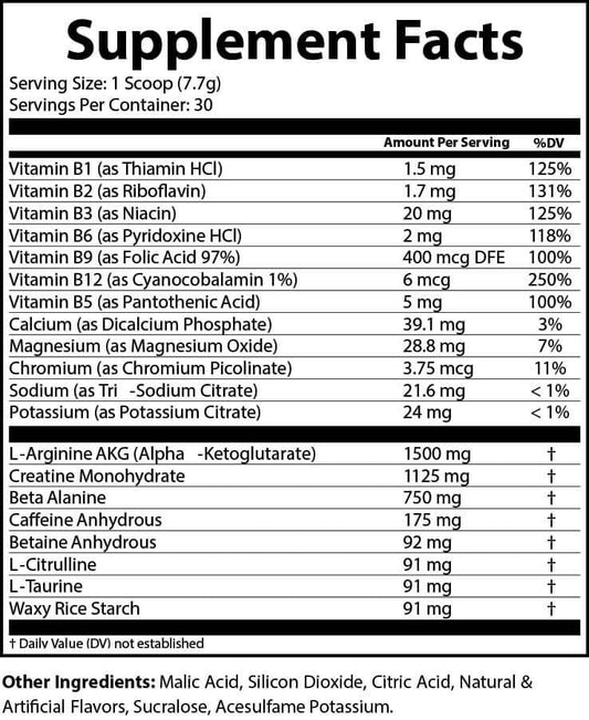 Flash Point Pre-Workout (Watermelon)